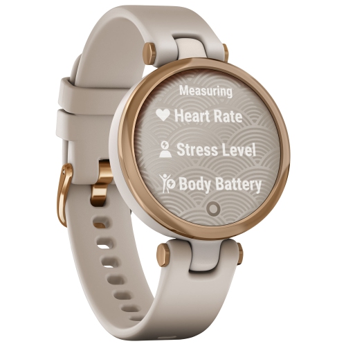 Garmin Lily Sport Edition 34.5mm Smartwatch with Heart Rate Monitor & Health Tracking - Light Sand - Image 3